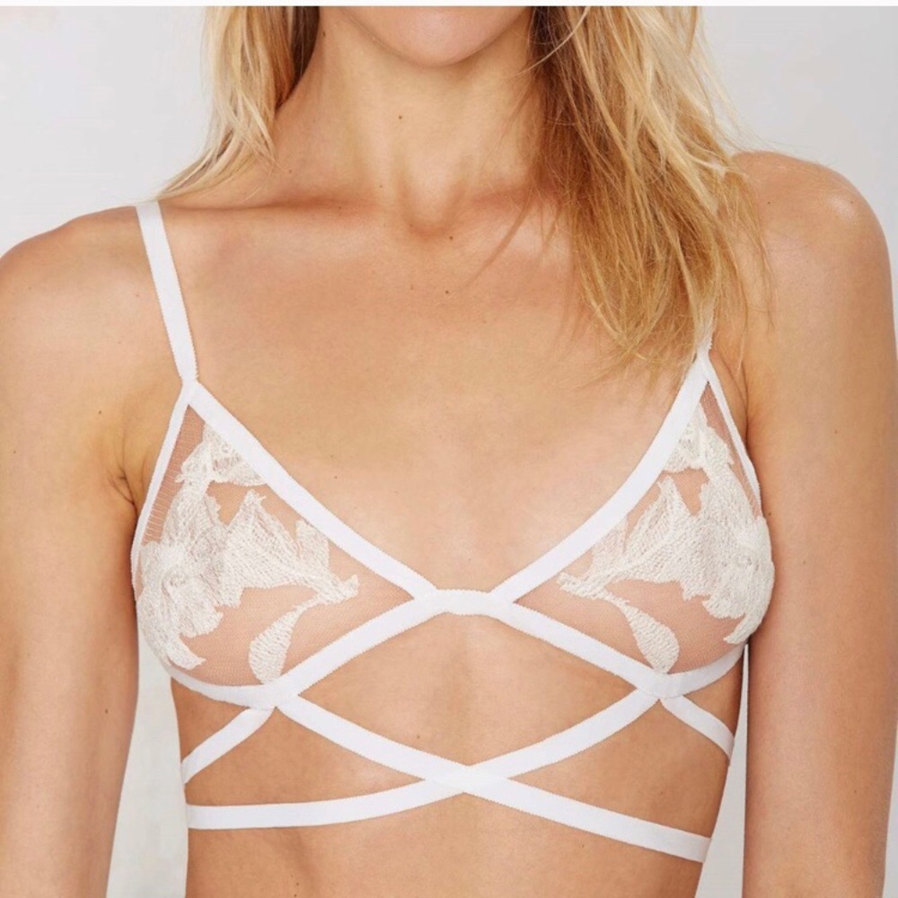 For love and lemons skivvies orchid bra